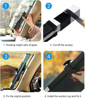 Retractable Car Sun Shade – Foldable Windshield Sunshade with UV Protection, Heat Insulation & Easy Installation for Most Cars, SUVs & Trucks